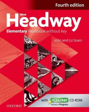 portada New Headway 4th Edition Elementary. Workbook and Ichecker Without key (en Inglés)