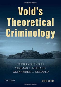portada Vold'S Criminological Theory (en Inglés)
