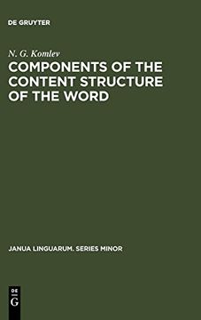 portada Components of the Content Structure of the Word (en Inglés)