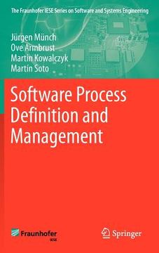 portada software process definition and management (en Inglés)