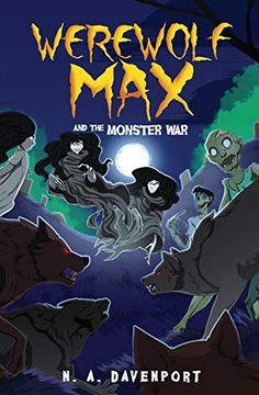portada Werewolf max and the Monster war (en Inglés)