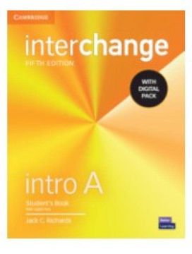 portada Interchange Intro a Student's Book with Digital Pack [With eBook] (in English)