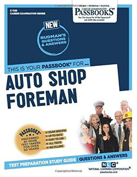 portada Auto Shop Foreman (en Inglés)