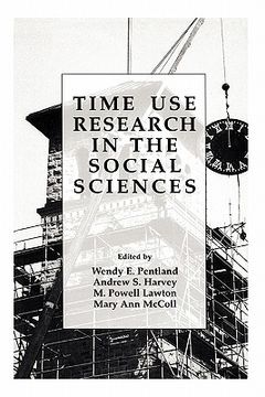 portada time use research in the social sciences (en Inglés)