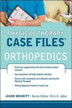 portada Physical Therapy Case Files: Orthopaedics (en Inglés)
