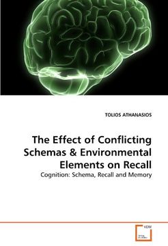 portada the effect of conflicting schemas & environmental elements on recall (en Inglés)
