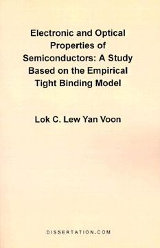 portada electronic and optical properties of semiconductors: a study based on the empirical tight binding model (en Inglés)