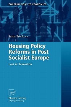 portada housing policy reforms in post-socialist europe: lost in transition (en Inglés)