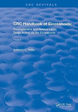 portada Crc Handbook of Eicosanoids, Volume ii: Prostaglandins and Related Lipids (Crc Press Revivals) 