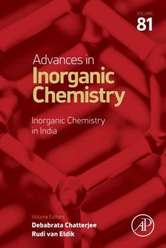 portada Inorganic Chemistry in India (Volume 81) (Advances in Inorganic Chemistry, Volume 81) (en Inglés)