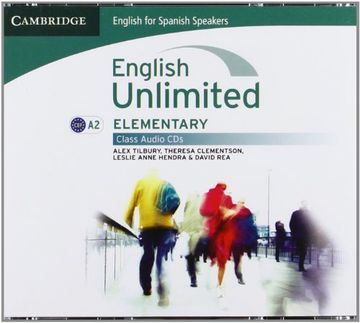 portada English Unlimited for Spanish Speakers Elementary Class Audio cds (3) (en Inglés)