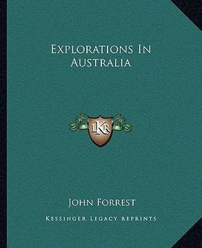 portada explorations in australia (in English)