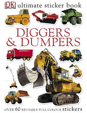 portada Diggers & Dumpers Ultimate Sticker Book (in English)