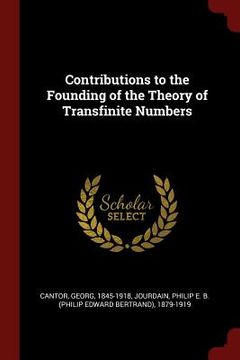 portada Contributions to the Founding of the Theory of Transfinite Numbers (in English)