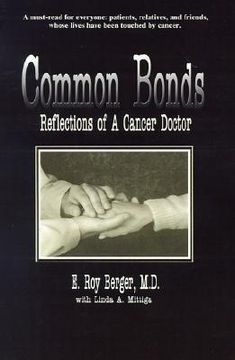 portada common bonds: reflections of a cancer doctor (en Inglés)