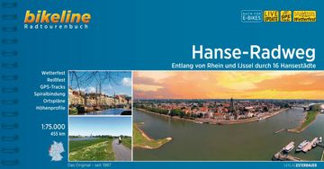 portada Hanse-Radweg: 1: 75. 000, 450 km, Wetterfest. 1: 75. 000, 450 km, Wetterfest/Reißfest, Gps-Tracks Download, Liveupdate (en Alemán)