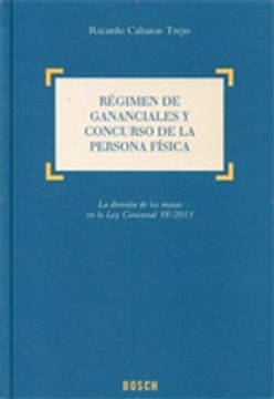 portada regimen de gananciales y concurso de la perso (in Spanish)