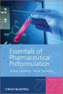 portada essentials of pharmaceutical preformulation (en Inglés)