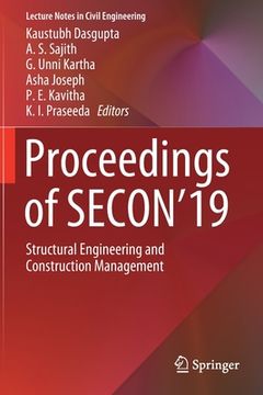portada Proceedings of Secon'19: Structural Engineering and Construction Management (en Inglés)