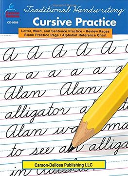 portada traditional handwriting: cursive practice, grades 2 - 5 (en Inglés)