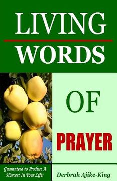 portada living words of prayer (en Inglés)