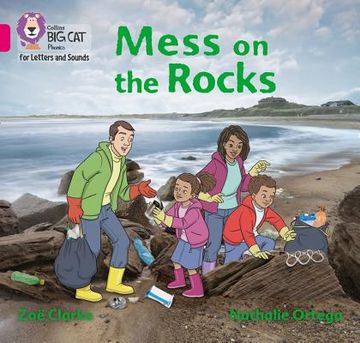 portada Mess on the Rocks: Band 1b/Pink B (Paperback) (en Inglés)
