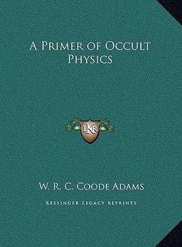 portada a primer of occult physics (en Inglés)