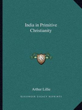 portada india in primitive christianity (en Inglés)