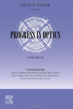 portada Progress in Optics (Volume 67) (en Inglés)