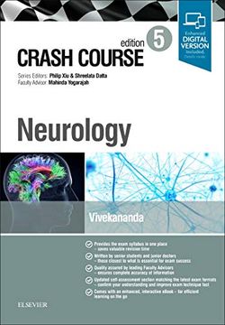 portada Crash Course Neurology 5e (en Inglés)