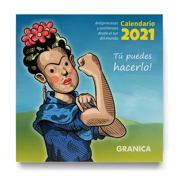 portada Antiprincesas 2021, Calendario de Pared (in Spanish)