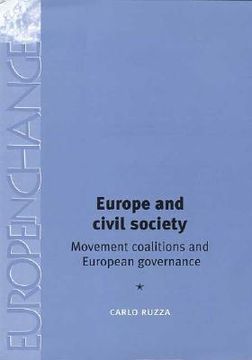 portada europe and civil society: movement coalitions and european governance (en Inglés)