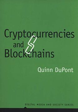 portada Cryptocurrencies and Blockchains (Digital Media and Society) (en Inglés)