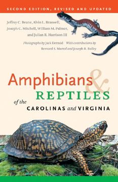 portada Amphibians & Reptiles Of The Carolinas And Virginia (in English)