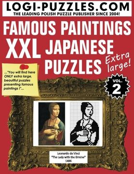 portada XXL Japanese Puzzles: Famous Paintings (Volume 2) (en Inglés)