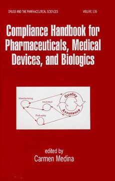 portada compliance handbook for pharmaceuticals, medical devices, and biologics