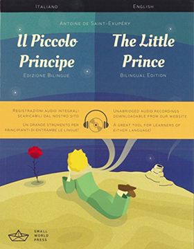 portada Il Piccolo Principe / The Little Prince Italian/English Bilingual Edition with Audio Download