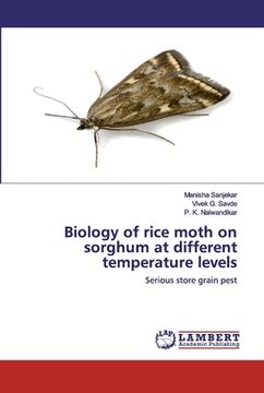 portada Biology of rice moth on sorghum at different temperature levels