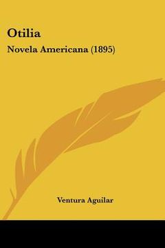 portada otilia: novela americana (1895)