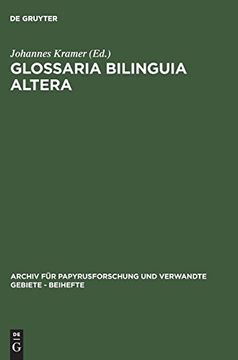 portada Glossaria Bilinguia Altera (en Alemán)
