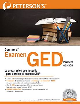 portada Domine el Examen del Ged®, Primera Edición: (Master The™ Ged® Test, 1st Edition, in Spanish) (Dominar el Examen ged en Espanol) (in Spanish)