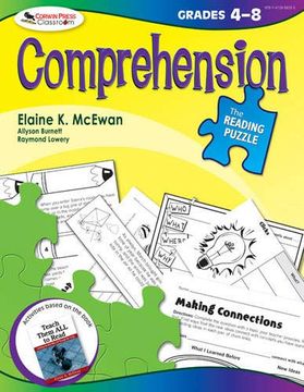 portada The Reading Puzzle: Comprehension, Grades 4-8 (en Inglés)