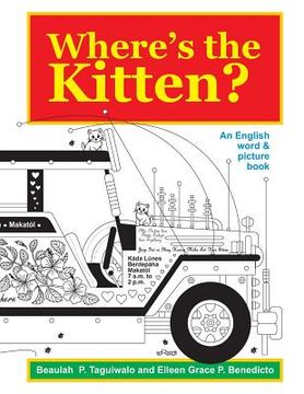 portada Where's the Kitten: An English word & picture book (en Inglés)