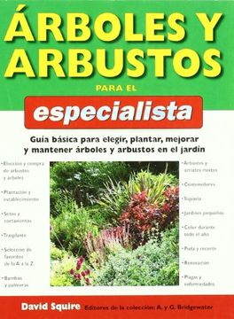 portada Árboles y Arbustos Para el Especialista