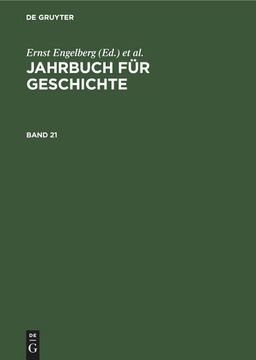 portada Jahrbuch für Geschichte. Band 21 (en Alemán)