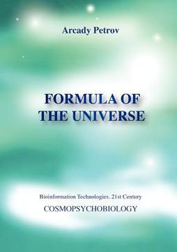 portada Formula of the Universe (Cosmopsychobiology) 
