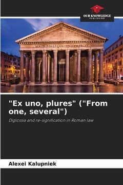 portada "Ex uno, plures" ("From one, several") (in English)