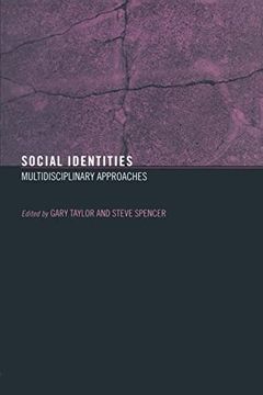portada Social Identities: Multidisciplinary Approaches (en Inglés)
