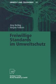 portada freiwillige standards im umweltschutz (en Alemán)