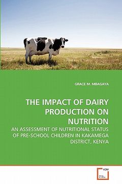portada the impact of dairy production on nutrition (en Inglés)